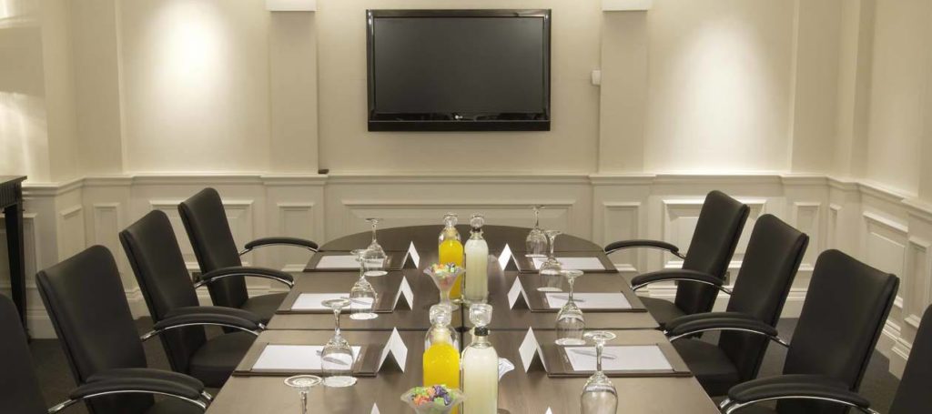 The Chaucer Suite ready for a meeting