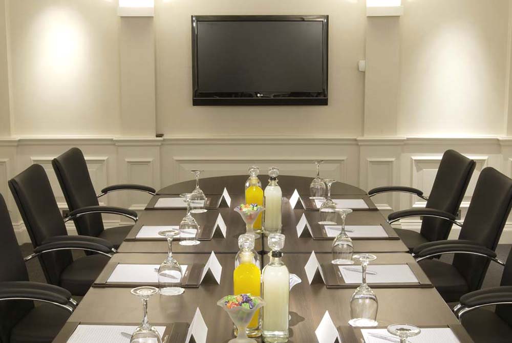At the Chaucer Suite meeting room table